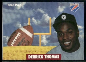 Star Pics #10 Derrick Thomas 1991 **Paquete nuevo** - Imagen 1 de 2