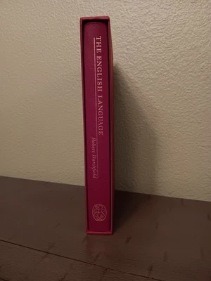 ENGLISH LANGUAGE Robert Burchfield FOLIO SOCIETY Reference LANGUAGE Dictionary - Image 1 of 4