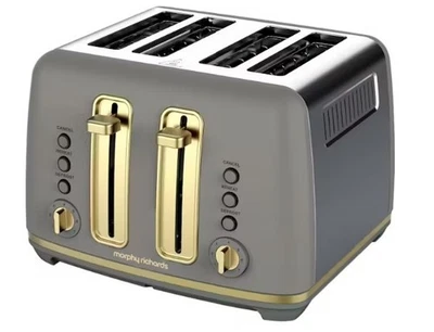 Morphy Richards Ascend Soft Gold 4 Slice Toaster - grey - image 1 of 2