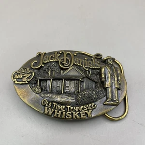 Jack Daniels vintage 1989 vecchio n. Fibbia per cintura 7 whisky  - Foto 1 di 8
