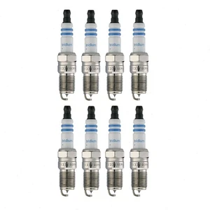 8 pc Bosch Double Iridium Spark Plugs for 2003-2014 Ford E-150 4.6L 5.4L V8 zt - Picture 1 of 5