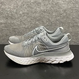 Nike React Infinity Flyknit 2 Sneaker Herren 11,5 Grau Strick Schnürschuhe CT2357-001 - Bild 1 von 14