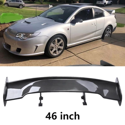 47" Fiber Rear Trunk Spoiler Wing Adjustable GT-Style For Dodge Neon 2000-2005 Foto 1 de 4