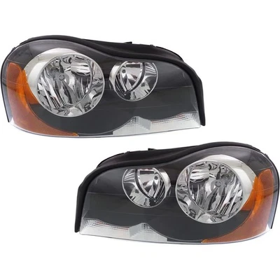 Juego de faros para Volvo XC90 2003-2014 izquierda y derecha con bombilla halógena Foto 1 de 4