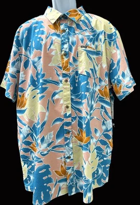 New VOLCOM Mens Size XXL Classic Fit Short Sleeve Button Up Hawaiian Shirt NWT - Image 1 of 4