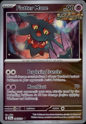 Flutter Mane Reverse Holo Uncommon SV08: Surging Sparks 096/191 NM - Image 1 of 2