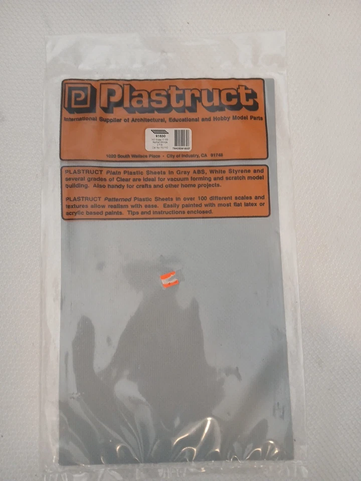 PLASTRUCT HO Asphalt Shingles (2) Pls91630