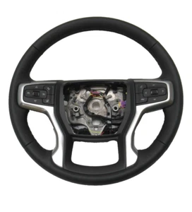 Steering Wheel Heated Color Black Pre-Crash 2021-2024 Chevrolet Suburban Tahoe - Picture 1 of 11