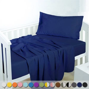 NTBAY Microfiber 3 Piece Toddler Sheet Set Wrinkle Shrink Free Bedding Sheet Set - Picture 1 of 80