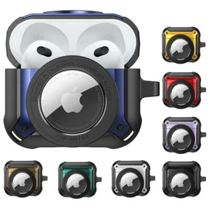 For Apple AirPods Pro 2/3rd/2nd Shockproof Earphone Case Cover With Airtag Case - Picture 1 of 13