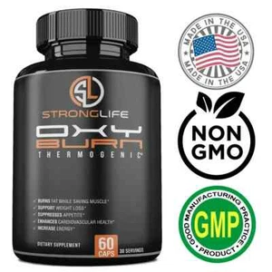 Stronglife Best Weight Loss Diet Pill Appetite Suppressant That Works, Pack of 2 - Picture 1 of 6
