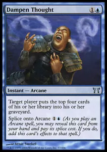 Magic the Gathering MTG Dampen Thought (57) Champions of Kamigawa LP - Picture 1 of 1