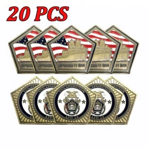 20 Stück USA 2001 11. September Commemorative Challenge Coin USS Arlington LPD 24 - Bild 1 von 11