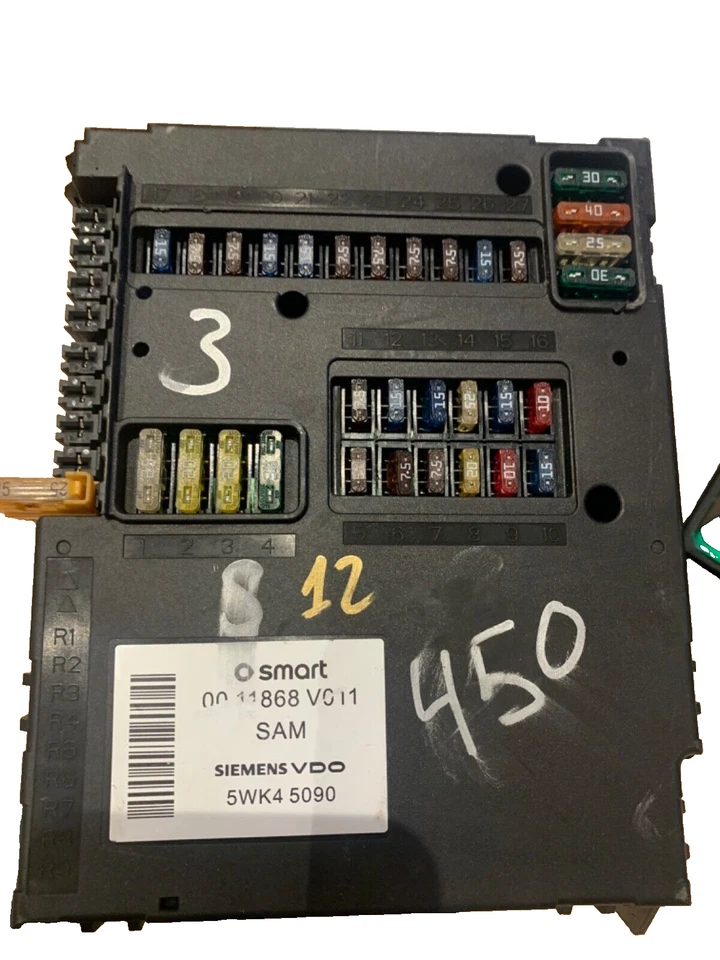SMART SMART 2007-2012 Sicherungskasten 0011868V006 - Bild 1 von 3