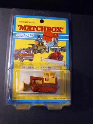Matchbox Superfast #16 Case Bulldozer In Blister Pack 1971 - Image 1 of 4
