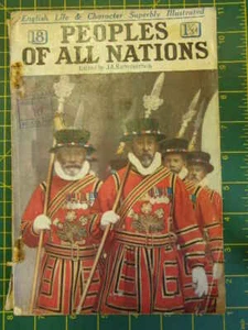 Vintage Original, Peoples of all Nations No.18: England. Circa 1922 .VGC - Picture 1 of 11