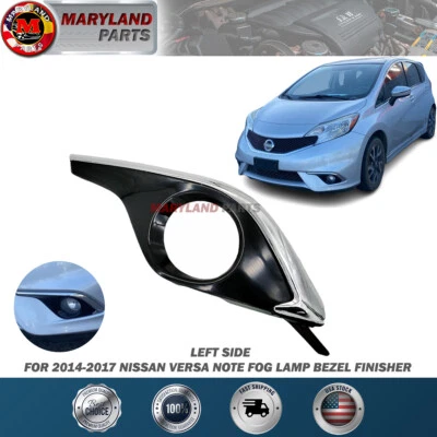 For 2014-2017 Nissan Versa Note Driver LH Fog Lamp Bezel Finisher 62257-9MB0H - Image 1 of 3