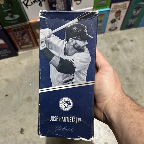 2013 TORONTO BLUE JAYS JOSE BAUTISTA BAT SIDE "SSH FLEX PACK" SGA BOBBLEHEAD Cover