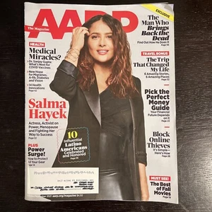 AARP Magazine October 2021 November 2021 Salma Hayek Medical Miracles - Imagen 1 de 3