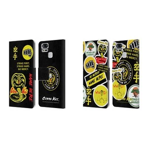 CUSTOM PERSONALISED COBRA KAI ART LEATHER BOOK CASE FOR ASUS ZENFONE PHONES - Picture 1 of 7