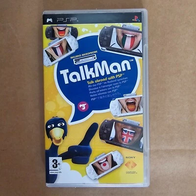 Talkman (Sony PSP, 2006) - Tested and Complete in Box - European Version - Image 1 of 3