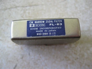 Icom FL-63 250Hz Wąski lut CW w filtrze (centrum 9mHz) w bardzo dobrym stanie - Zdjęcie 1 z 2