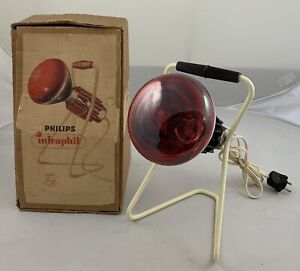 Philips Infraphil KL2901 Vintage Bakeliet Lamp Warmtelamp Infrarot Lampe Lampada