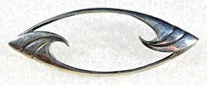 DESIGNER Cast STERLING MANUFACTURED Vintage PIN - Picture 1 of 3