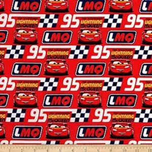 Legendary McQueen Cotton Fabric - Picture 1 of 2