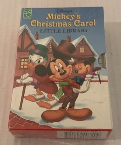 Mickeys Christmas Carol Box Set Little Library First Edition Mouse Works Vintage - Picture 1 of 8