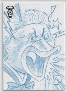 2020 Topps GPK Garbage Pail Kids 35 Years Sketch Card Mack Quack by Jason Crosby - Bild 1 von 2