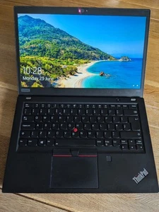 Lenovo ThinkPad T490s 8G Core i7, 32GB/256GB, FullHD Business Laptop - Afbeelding 1 van 9
