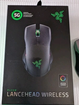 Razer Lancehead Wireless Gaming Mouse: 16K DPI Optical Sensor - Chroma RGB - Image 1 of 4