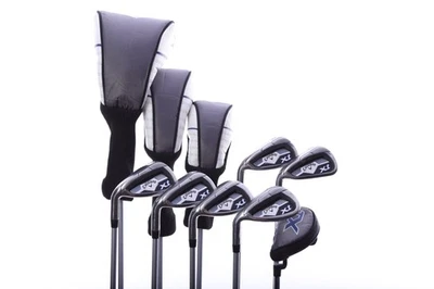 LEFTY Callaway XT 1W, FW, HY, 6-PW, SW, Putter Complete Club Set Graphite Youth - Image 1 of 4
