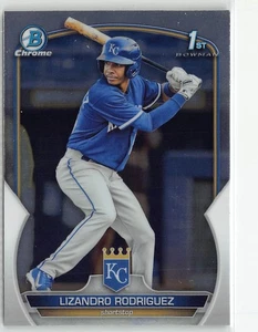 2023 Bowman Chrome Prospects #BCP-47 Lizandro Rodriguez - Picture 1 of 2
