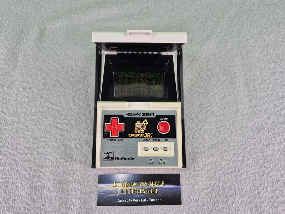 Donkey Kong JR. Nintendo Game & Watch Panorama Screen normali segni di usura  - Immagine 1 di 4