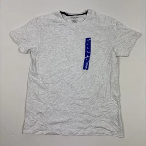 Kenneth Cole Men's Short Sleeve T Shirt Tee White Gray Large - Picture 1 of 3