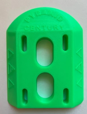 Century Pyramid Skateboard Riser Pads, Patrón de Agujeros Universal, 3/8" o 1/2" Foto 1 de 4
