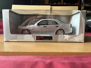 UT Models 1/18 Scale Mercedes C36 AMG 1997 - Silver - Boxed - Picture 1 of 16
