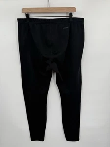 Patagonia Polartec Power Dry Fleece Base Layer Black Pants Size XL - Picture 1 of 5
