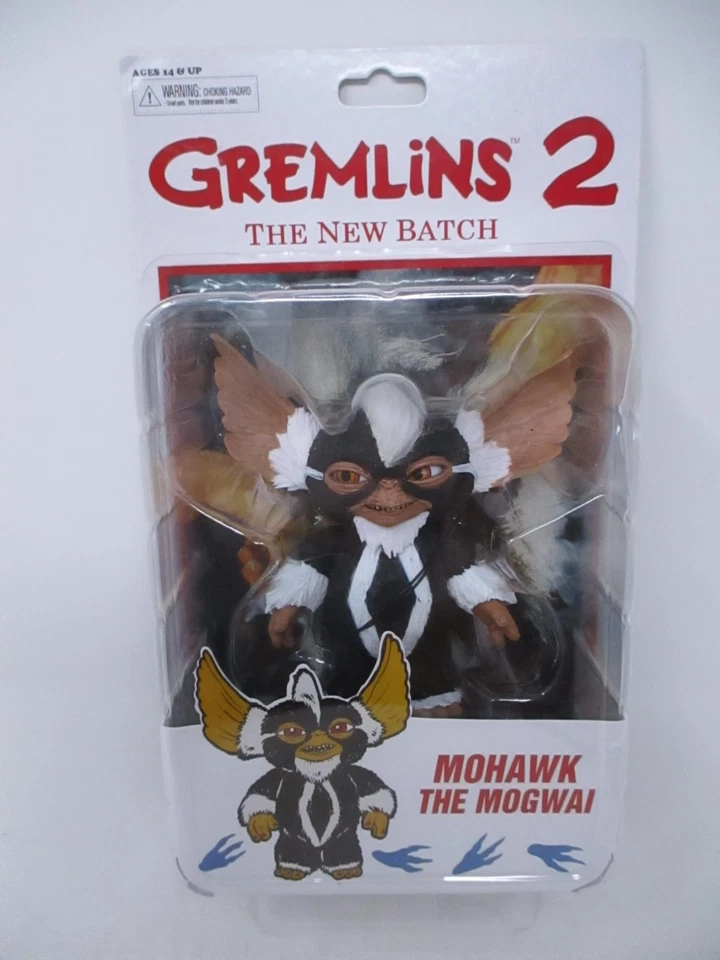 Figura de acción Gremlins 2 Mohawk Mogwai carrete NECA juguetes ojos posables nuevo sellado Foto 1 de 4