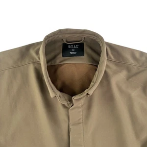 Camisa Chaqueta BYLT Para Hombre XL Marrón Calle Elastizada Tecnología Abotonada Rendimiento - Imagen 1 de 12