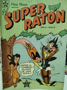 Mighty Mouse, Super Raton #9 1952 Editoriale Novaro (bolsa I) - Foto 1 di 3