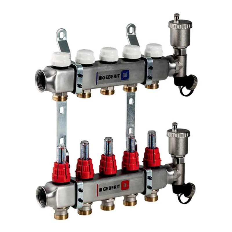 Geberit Collettore 2 USCITE per riscaldamento a pavimento | 652.520.00.1 - Immagine 1 di 1