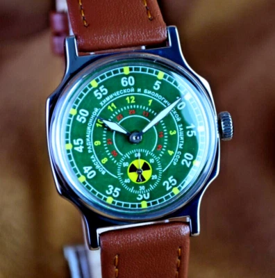 Soviet Wristwatch Pobeda ZIM Aviator Vintage Men's Wristwatch Military Serviced - Image 1 of 4