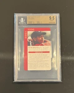 2003 The History Channel TIGER WOODS Time Travel SSP Rare Card BGS 9.5 Gem - Picture 1 of 2