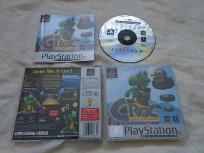 Croc Legend of the Gobbos PS1 (COMPLETE) platform platinum Sony PlayStation rare - Image 1 of 2