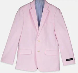 Tommy Hilfiger Boys Size 10 Suit Jacket Pink - Picture 1 of 2