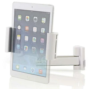 Support mural pivotant et inclinable pour tablette compatible avec Apple Ipad... - Photo 1/8