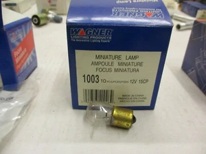 (8) Wagner 1003 Miniature Lamp - Picture 1 of 1